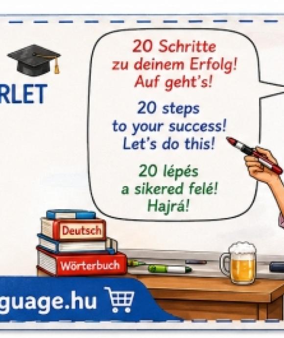 20 alkalmas nyelvóra bérlet